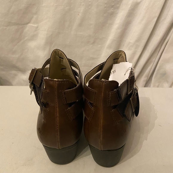 Jambu brown leather ankle boots NWT - Picture 3 of 8